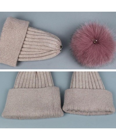 Adults Wool Winter Woman Hats Knitted Vogue Warm Casual Beanies White $19.67 Skullies & Beanies