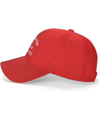 Introverted but Willing to Discuss Social Justice Men's Baseball Cap Vintage Dad Hat Adjustable Red $11.61 Baseball Caps