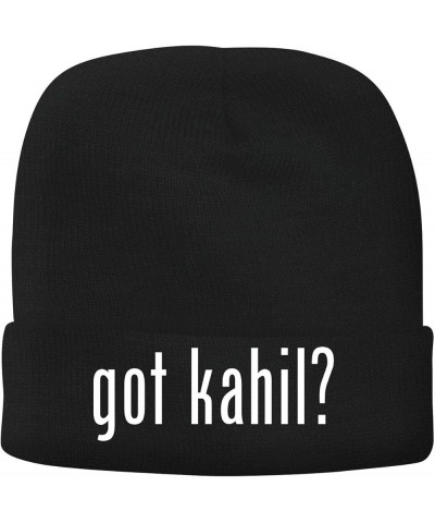 got Kahil? - Men's Soft & Comfortable Beanie Hat Cap Black $17.60 Skullies & Beanies