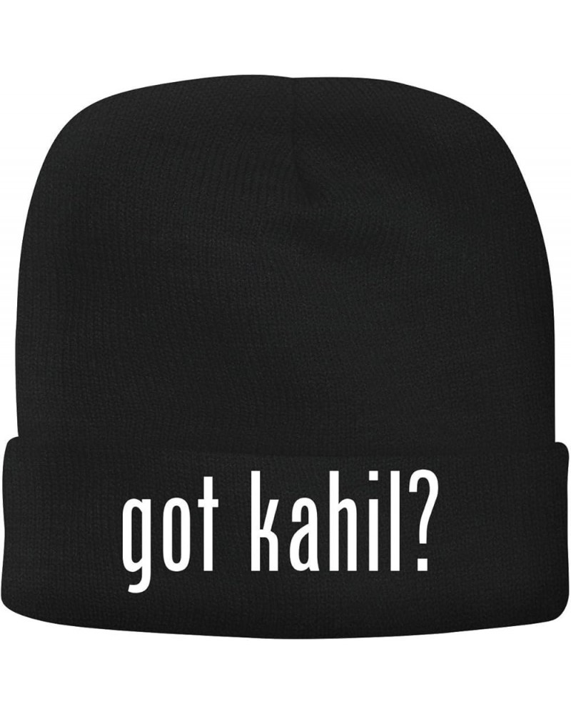 got Kahil? - Men's Soft & Comfortable Beanie Hat Cap Black $17.60 Skullies & Beanies