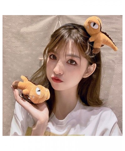 Simple Cute Plush Hair Students Washing Hairband Shark Fish Dinosaur HeadHoop (Color : 1, Size : H) G 1 $11.42 Headbands