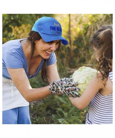 Soft Baseball Cap Back The Blue Cotton Dad Hats for Men & Women Dark Denim $14.55 Baseball Caps