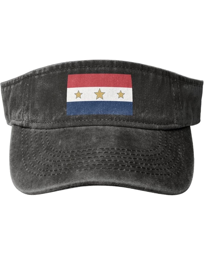 Flag of Lansing, Illinois Sun Hat Sun Visor Hats for Women Men Baseball Cap Golf Hats Black $12.78 Sun Hats