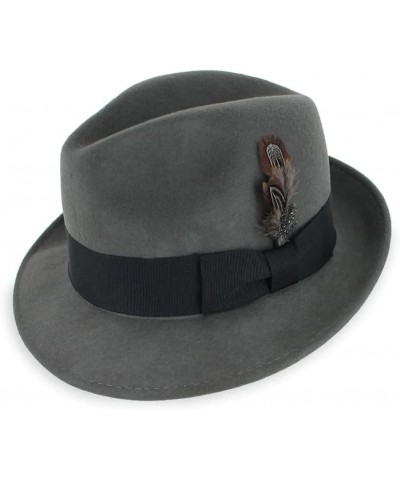 mens Fedoras Grey $27.48 Fedoras