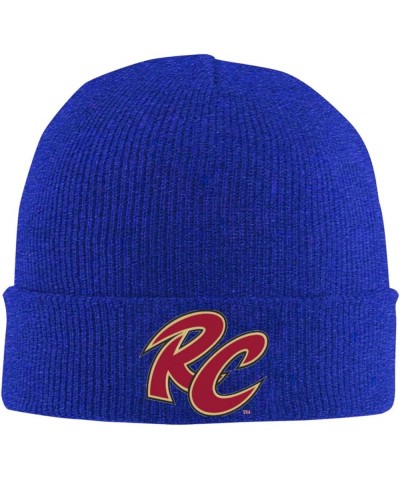 Sacramento River Cats Logo Beanie Hat for Men and Women Winter Warm Hats Knit Slouchy Thick Skull Cap Blue $7.27 Skullies & B...