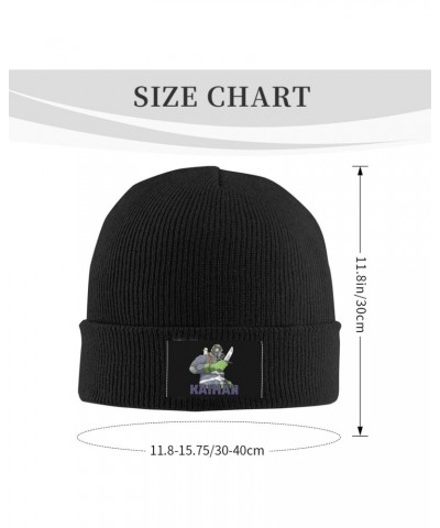 Anime Knit Hat Cap Dorohedoro Beanies Hat Unisex Warm Winter Hats Knit Cuff Beanie Cap Black $12.31 Skullies & Beanies