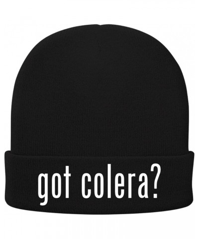 got Colera? - Soft Adult Beanie Cap Black $13.94 Skullies & Beanies