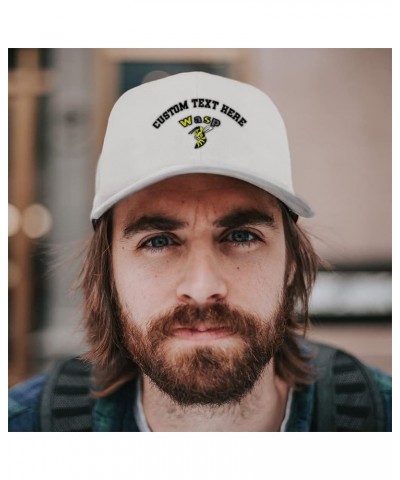 Baseball Cap Wasp Insects Nature Acrylic Biology Dad Hats for Men and Women Navy Personalized Text Here $14.30 Baseball Caps