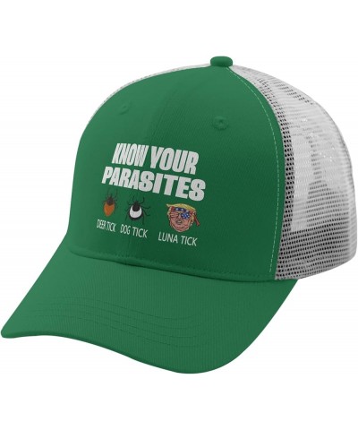 Trucker Hats for Men Midterm Elections Caps Men Trucker Hats Snapback Quick Dry Summer Hats Green $12.43 Baseball Caps