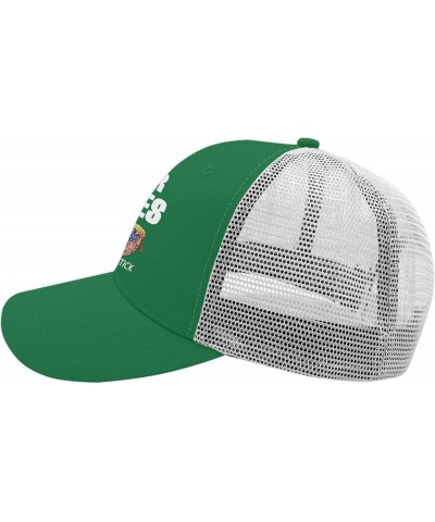 Trucker Hats for Men Midterm Elections Caps Men Trucker Hats Snapback Quick Dry Summer Hats Green $12.43 Baseball Caps