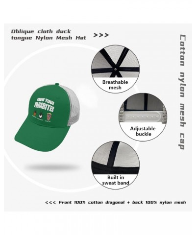 Trucker Hats for Men Midterm Elections Caps Men Trucker Hats Snapback Quick Dry Summer Hats Green $12.43 Baseball Caps