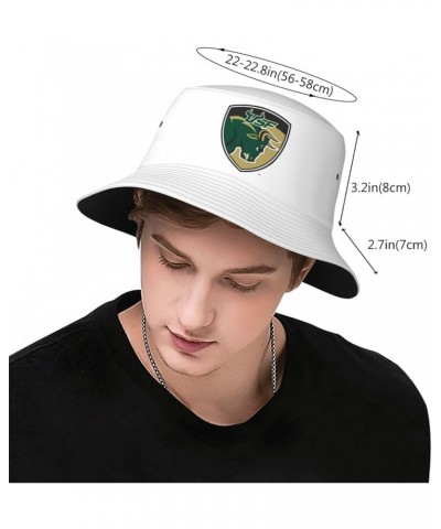 Clipart USF Bulls Logo Bucket Hats Fashion Sun Cap Packable Outdoor Fisherman Hat Black $10.00 Bucket Hats