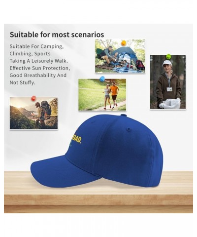 Cowboy hat Yellow Best Dog dad Ever Cow Girl hat Funny Golf hat Gifts for Mom Cycling Caps Blue $9.11 Sun Hats