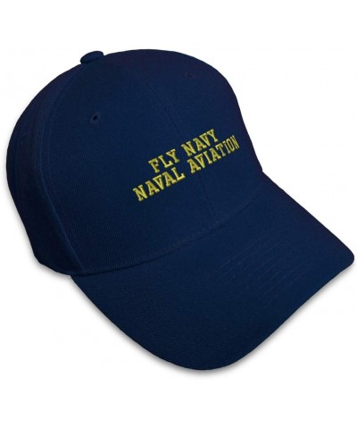 Baseball Cap Fly Navy Naval Aviation Embroidery Military Hats for Men & Women Navy Design Only $14.57 Baseball Caps