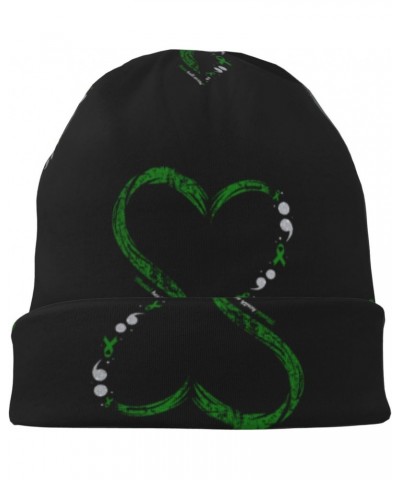 Mental Health Awareness Eco-Chic Knit Hats Fashionable Functionality for Modern Living Black $10.64 Skullies & Beanies