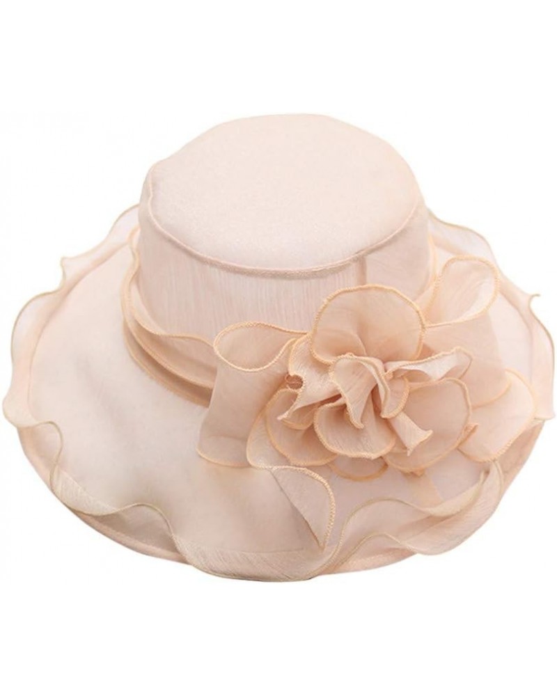 Women's Church Fascinator Bridal Tea Party Wedding Hat Mens Running Hats L-red $8.81 Sun Hats