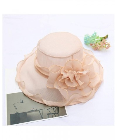 Women's Church Fascinator Bridal Tea Party Wedding Hat Mens Running Hats L-red $8.81 Sun Hats