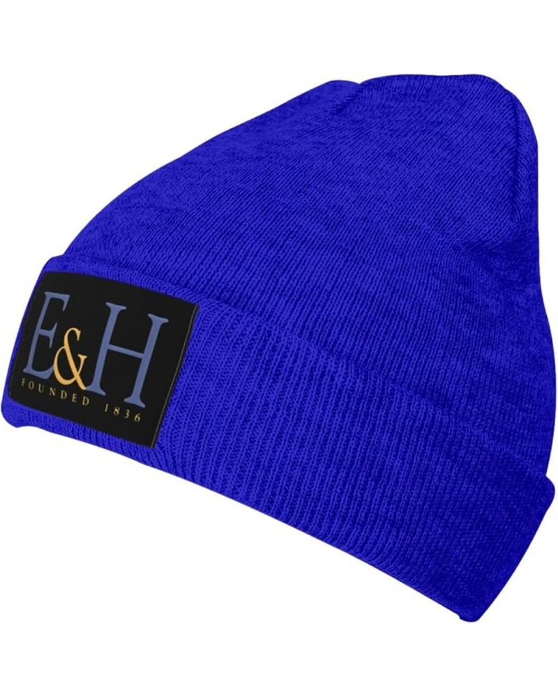 Emory & Henry College Logo Classic Warm Winter Knit Cap Fleece Lined Beanie Hat Blue $9.67 Skullies & Beanies