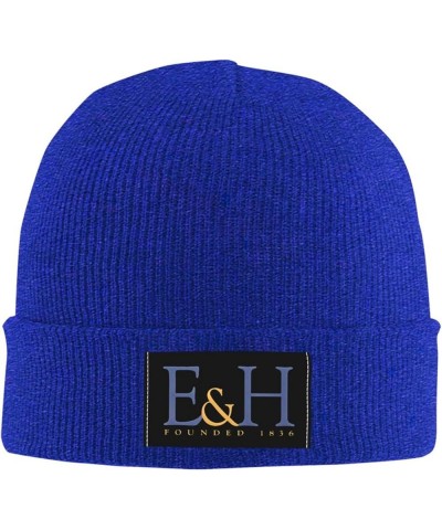 Emory & Henry College Logo Classic Warm Winter Knit Cap Fleece Lined Beanie Hat Blue $9.67 Skullies & Beanies