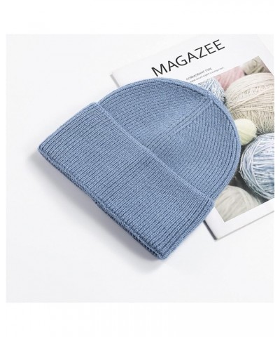 Trucker Hats Women's Solid Outdoor Hat Casual Warm Fashion Baseball Caps Hats for Men Outdoors Blue $8.46 Baseball Caps