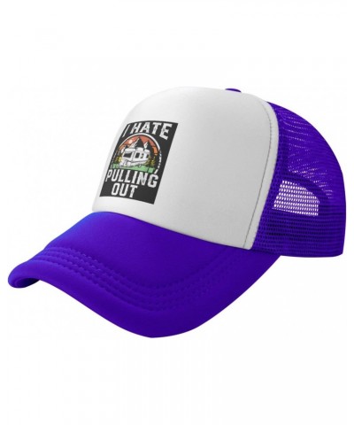 I Hate Pulling Out Funny Baseball Hats for Men Adjustable Gift for Women Trucker Cap Purple $9.54 Baseball Caps