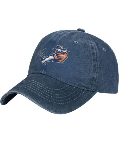 UTEP Miners Cowboy Hats，Unisex Adjustable for Hat Baseball Cap Casquette Navy Blue $7.50 Cowboy Hats