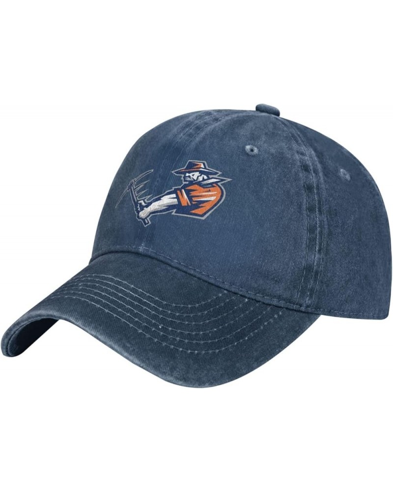 UTEP Miners Cowboy Hats，Unisex Adjustable for Hat Baseball Cap Casquette Navy Blue $7.50 Cowboy Hats