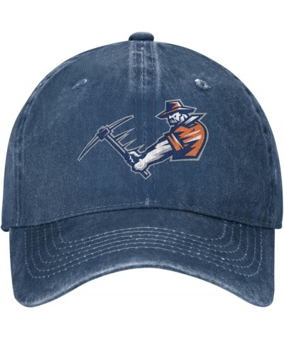 UTEP Miners Cowboy Hats，Unisex Adjustable for Hat Baseball Cap Casquette Navy Blue $7.50 Cowboy Hats