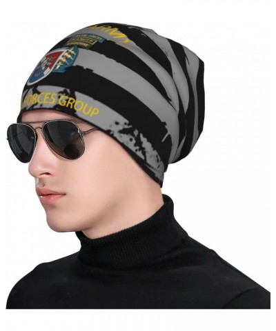 US Army 11th Special Forces Group Veteran Chic Knit Beanies: Cozy Skull Caps for Winter Warmth at Home & Outdoors!0 $9.38 Sku...