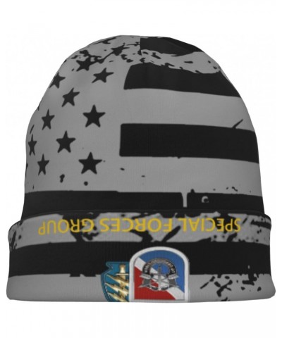 US Army 11th Special Forces Group Veteran Chic Knit Beanies: Cozy Skull Caps for Winter Warmth at Home & Outdoors!0 $9.38 Sku...