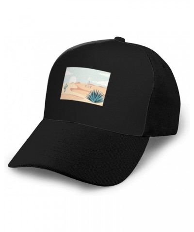 Hot Desert Landscape Picture Baseball Cap Women Men Hat Outdoor Leisure Sun Hat Adjustable Truck Driver Baseball Caps Dad Hat...