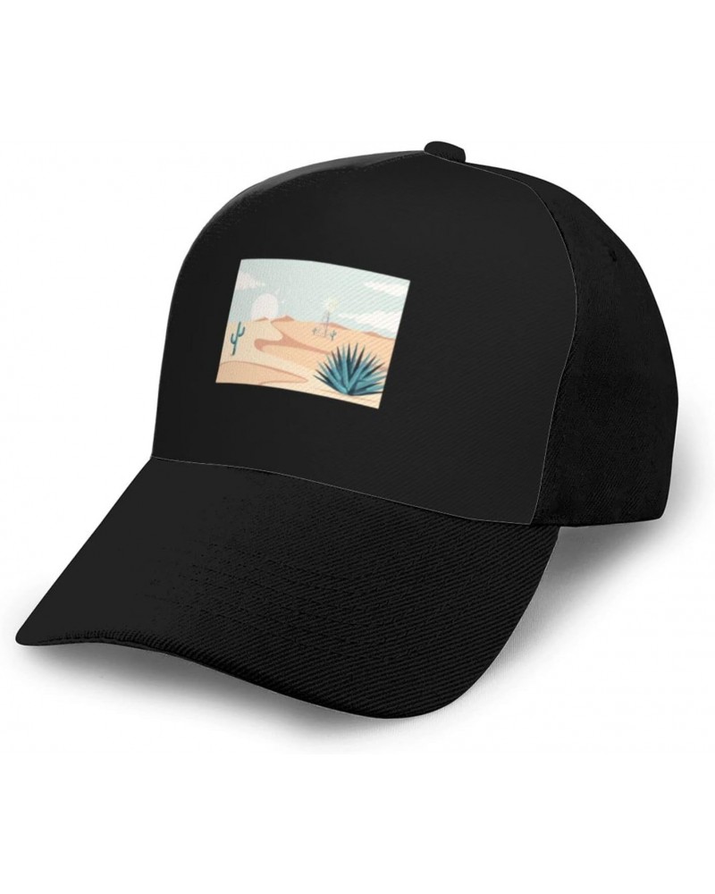 Hot Desert Landscape Picture Baseball Cap Women Men Hat Outdoor Leisure Sun Hat Adjustable Truck Driver Baseball Caps Dad Hat...