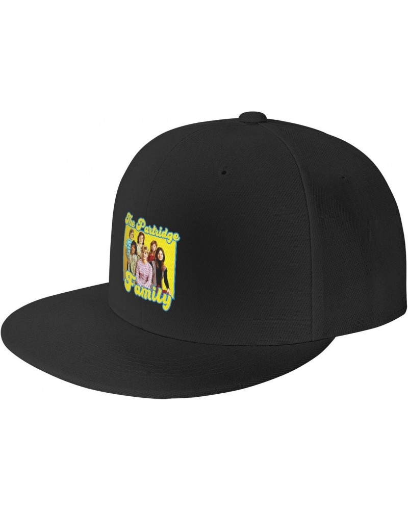 David Actor Cassidy Flat Brim Hat Baseball Cap Adjustable Snapback Trucker Cap for Men Women Black $11.49 Baseball Caps