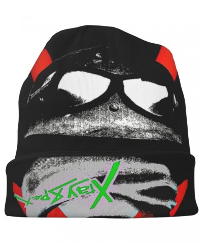 X-Ray Rock Spex Band Knit Beanie Hats Lightweight Cap Thin Slouchy Skull Hat Headwear for Women Men Black $11.79 Skullies & B...