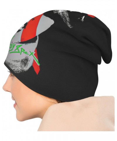 X-Ray Rock Spex Band Knit Beanie Hats Lightweight Cap Thin Slouchy Skull Hat Headwear for Women Men Black $11.79 Skullies & B...