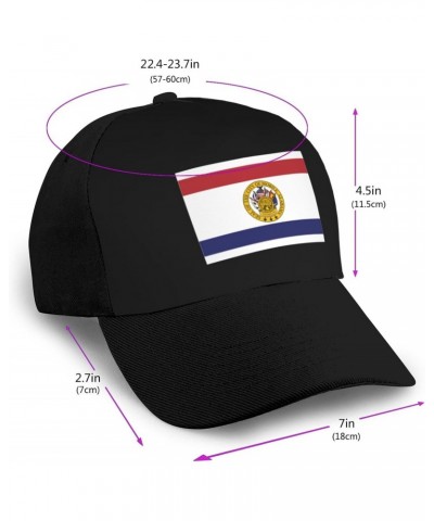 Adjustable Flag of Mobile, Alabama Baseball Cap for Men Women Baseball Hat Outdoor Casual Breathable Caps Trucker Hats Sun Ha...