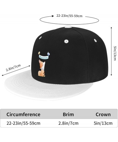 Cute Little Foxes Baseball Cap for Men Women Snapback Hat Adjustable Flat Bill Hats White $13.35 Baseball Caps