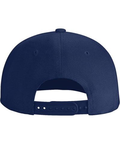 Eat Sleep Baseball Repeat Hat Funny Baseball Cap Flat Brim Hat Gift for Baseball Player for Men Women Black Navy $12.31 Baseb...