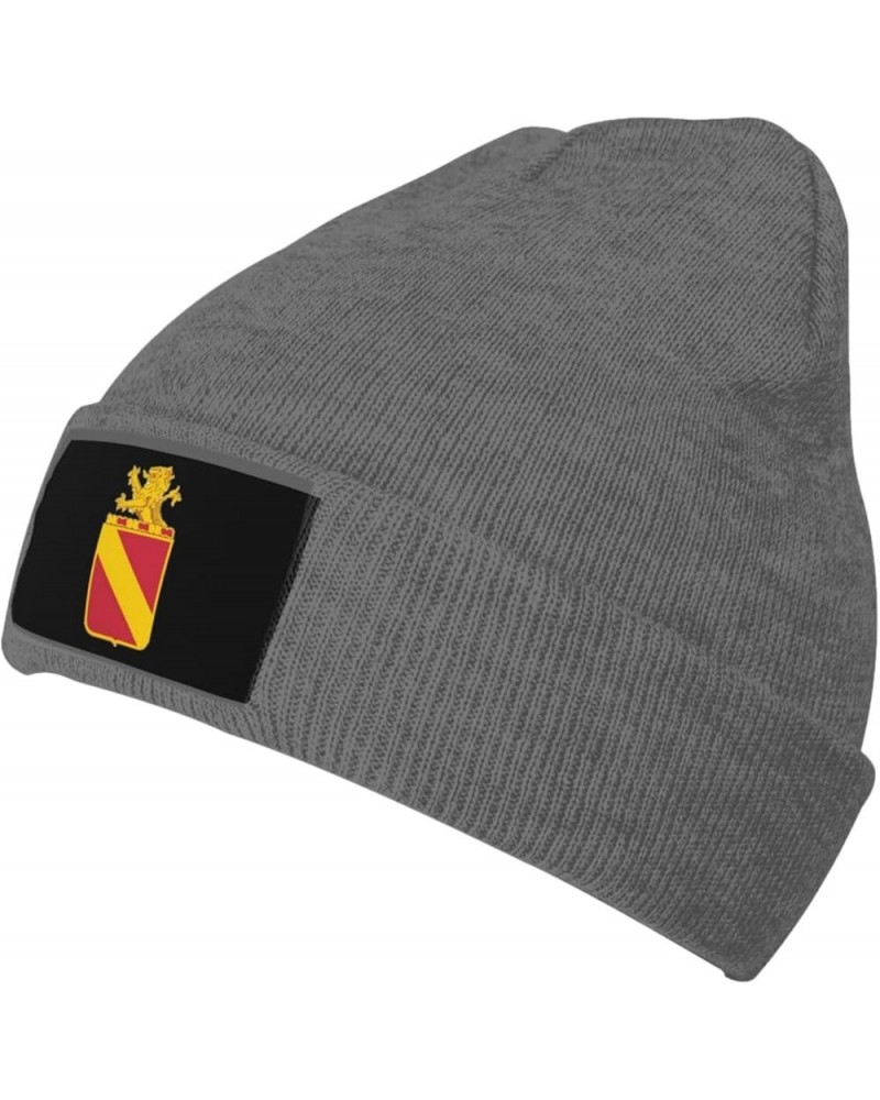 35th Field Artillery Regiment Beanie Hat Cap Knit Hat for Men Women Soft Warm Beanie Caps Deep Heather $15.87 Skullies & Beanies