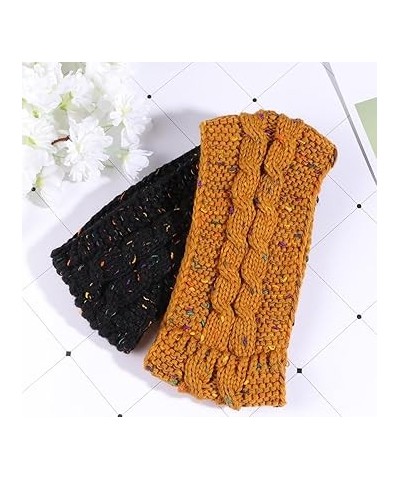 4 Pcs Warm Cable Headband Wool Head Wrap Knit Head Wrap Headband Wool Headband Warm Headbands for Women Winter Braided Headba...