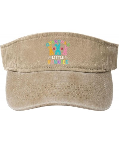 Grandma's Little Bunnies Sun Hat Sun Visor Hats for Women Men Baseball Cap Golf Hats Natural $13.26 Visors