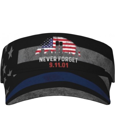 9 11 Never Forgetadult Sun Hat, Your Essential Summer Accessory, Stylish Comfort Black $14.17 Visors