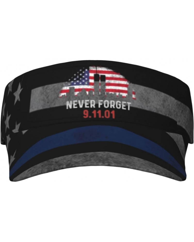 9 11 Never Forgetadult Sun Hat, Your Essential Summer Accessory, Stylish Comfort Black $14.17 Visors