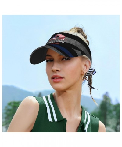 9 11 Never Forgetadult Sun Hat, Your Essential Summer Accessory, Stylish Comfort Black $14.17 Visors