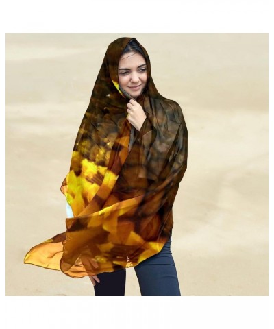 Scarf for Women Lightweight Spring Fall Winter Scarves Shawl Wraps Chrysanthemum $12.99 Scarves