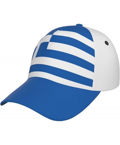 Cute Greece Flag Greek Flag Baseball Cap Golf Hat Adjustable Flag Hats Men Women Cap Greece Flag _Y522211 $12.42 Baseball Caps