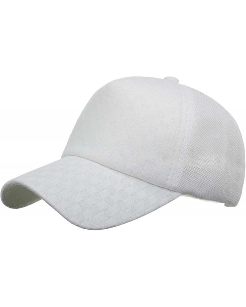 Mens and Womens Summer Fashion Casual Sunscreen Baseball Caps Cap Hats Tires Hat White-3 $11.76 Baseball Caps