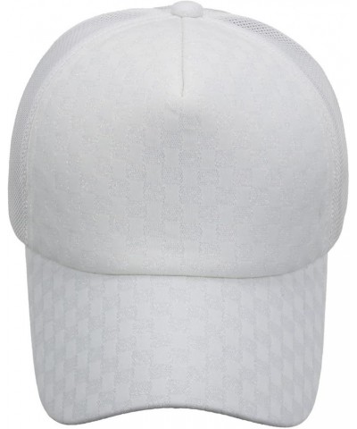 Mens and Womens Summer Fashion Casual Sunscreen Baseball Caps Cap Hats Tires Hat White-3 $11.76 Baseball Caps