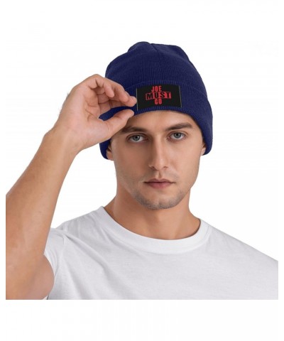 Joe Must Go Anti-Biden Warm Knit Hat Cap Fashion for Men Women Navy Blue $10.99 Skullies & Beanies