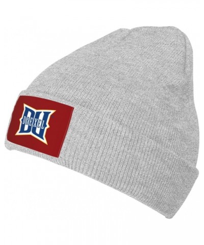 Drexel University Beanie Knit Hats for Men&Women-Daily Knit Ribbed Cap - Caps for Cold Weather $19.85 Skullies & Beanies